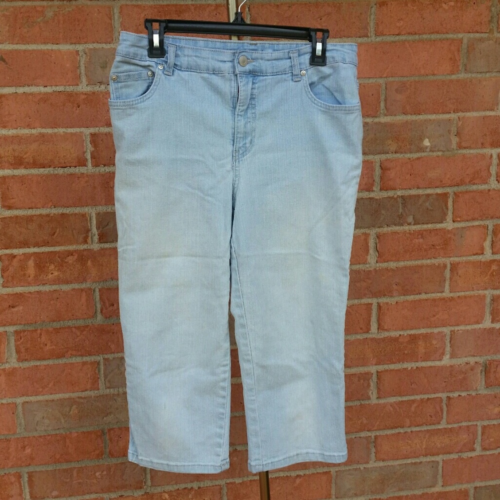 8P Kim Roger Denim Jeans Light Blue Stretch